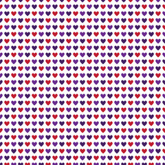 Poster - Valentine's Day Love Seamless Pattern - Festive Valentine theme repeating pattern design