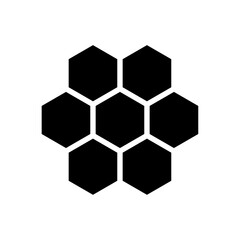 Wall Mural - Honeycomb icon