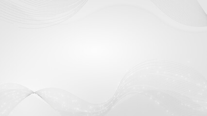 Poster - white smooth flawless abstract background, clean simple and elegant motion graphic
