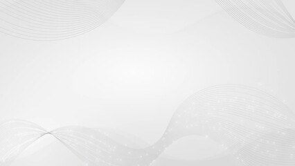 Poster - white smooth flawless abstract background, clean simple and elegant motion graphic