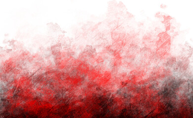 Wall Mural - red and black industrial wall border effect