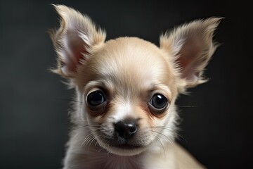 Sticker - Chihuahua puppy puppies. Generative AI