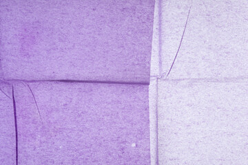 Poster - backlit purple tissue paper background