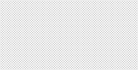 Wall Mural - Seamless black polka dot pattern