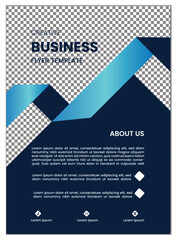 Wall Mural - business flyer template