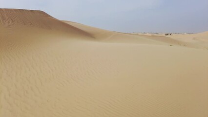 Wall Mural - Desert sand dunes landscape in UAE