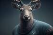 © Light & Lines - From the Jungle to the Gym: The Incredible Story of a Fitness Deer's Transformation