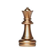Chess Queen Isolated On Background.