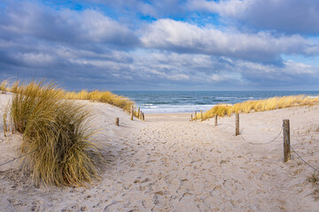 Wall Mural - Strand an der Küste der Ostsee in Graal Müritz