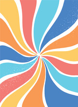 Groovy Wallpaper, Background Design For Social Media, Templates, Cards, Posters, Banners, Etc. EPS 10