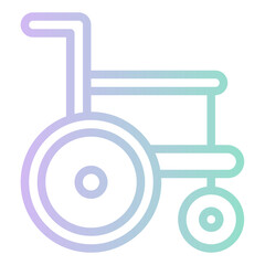 Sticker - wheelchair