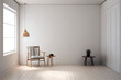 Modern home minimalist interior generative AI