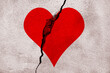 Ein Symbolbild für ein gebrochenes Herz