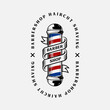 barber shop logo icon  and vector