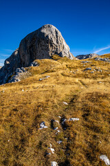 Wall Mural - Mountain path in high mountains	