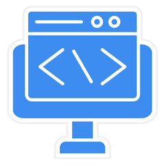 Vector Design Web Development Icon Style