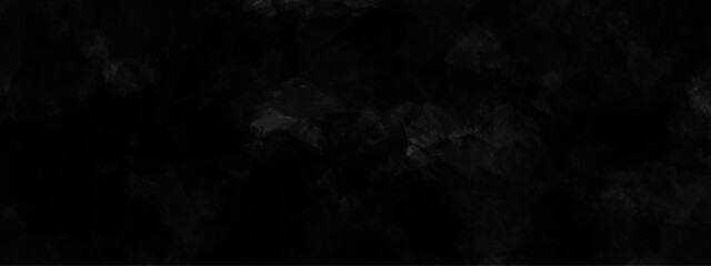 Panorama of Dark grey black slate background or texture. Black granite slabs. Very dark charcoal colors background. Sheet of black paper texture background. Blank black texture surface background, 