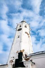 Wall Mural - architectural fragments of ancient buildings and fortifications of the Novgorod Kremlin