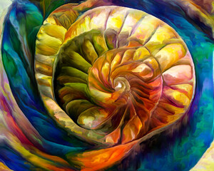 Wall Mural - In Search of Nautilus