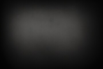 Wall Mural - dark gradient wall background, gray texture backdrop, empty space studio background