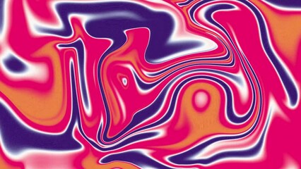Wall Mural - Colorful abstract psychedelic neon liquid backdrop. Water ink or acrylic paint marbled iridescent vivid texture. Colorful panoramic liquid wave background. Abstract fluid swirl pattern.