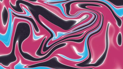 Wall Mural - Colorful abstract psychedelic neon liquid backdrop. Water ink or acrylic paint marbled iridescent vivid texture. Colorful panoramic liquid wave background. Abstract fluid swirl pattern.