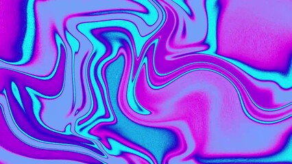 Wall Mural - Colorful abstract psychedelic neon liquid backdrop. Water ink or acrylic paint marbled iridescent vivid texture. Colorful panoramic liquid wave background. Abstract fluid swirl pattern.