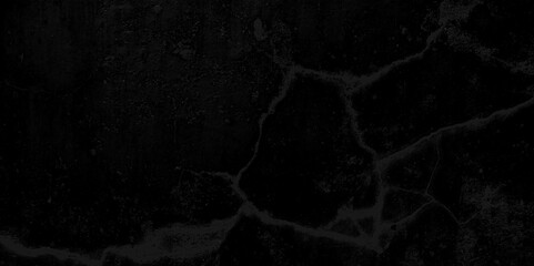 Fototapete - Black grunge background with crack effect