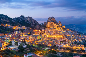 Wall Mural - Gagliano Castelferrato, Italy in Sicily