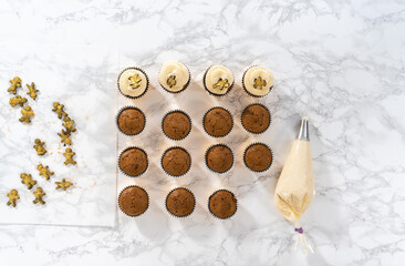 Poster - Gingerbread cupcakes