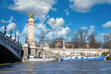 Wall Mural - Paris, the Alexandre III bridge