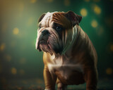 Fototapeta  - English bulldog 