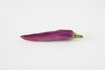 Wall Mural - Close-up of a purple pepper