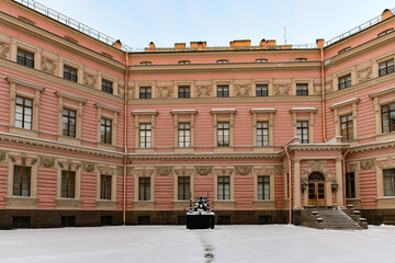 saint michael's castle - saint petersburg, russia