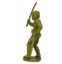 Japanese Plastic Soldier From Second World War Pulling His Guntō. Boys Toys From The 70s And 80s