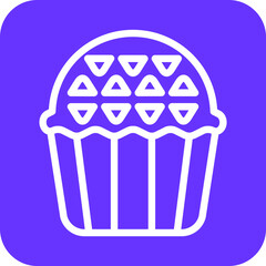 Wall Mural - Vector Design Muffin Icon Style