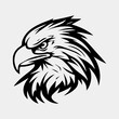eagle head vector illustration, can be used for mascot, logo, apparel and more