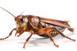 © Man888 - grasshopper isolated on white background