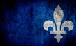 © julied - Quebec Province Fleur de Lys emblem abstract background.