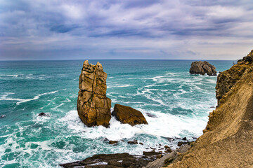 Canvas Print - The Bay of Biscay.