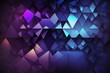 Geometric background with shades of purple, creating a sleek and modern aesthetic. The repeating patterns and shapes, Generative of AI