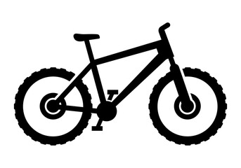 Mountain Bike Vector Icon