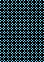 Papel Digital Polka Dot, Con Lunares Pequeños En Color Cían Pastel Sobre Fondo Negro, 
8,5 X 11 Pulgadas,300 Dpi