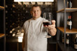 © Nomad_Soul - Successful male sommelier tasting flavor and checking wine quality