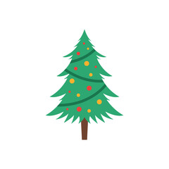 Wall Mural - pine tree logo design vector