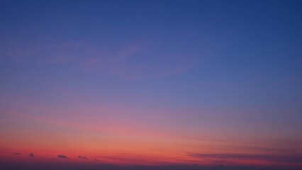 time-lapse during sunrise colorful sky clouds, featuring the colors and movements of clouds. showcas