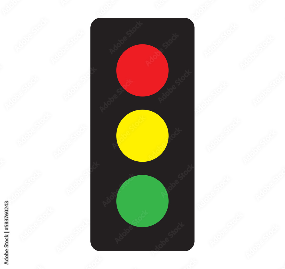 Traffic light design. Traffic light vector design. Stock Vector | Adobe ...