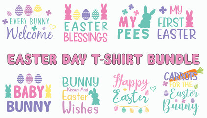 Naklejka na meble EASTER DAY T-SHIRT BUNDLE