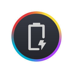 Canvas Print - Charging Battery - Pictogram (icon) 