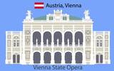 Fototapeta Londyn - Vienna Opera House